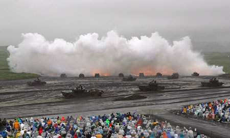 2008陸上自衛隊：富士総合火力演習