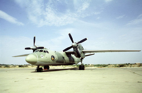 墜落したインド空軍AN-32(B)と同型機