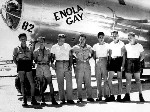 広島原爆投下チーム：B-29エノラ･ゲイの搭乗者