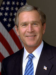 アメリカ合衆国第43代大統領・ジョージ・W・ブッシュ